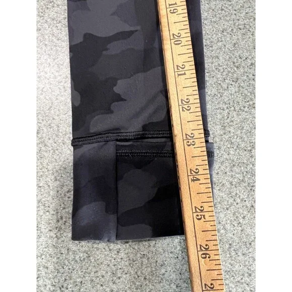 Lululemon Define Jacket Heritage 365 Camo Deep Coal Women Size 10 Full Zip - Picture 11 of 12